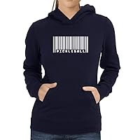 Personalized BAR Code Add Any Name Women Hoodie