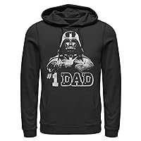 STAR WARS Men's Darth Vader #1 Dad Pull Over Hoodie