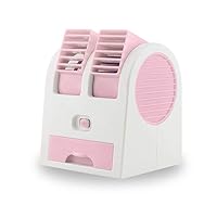 Small Fan Cooling Portable Desktop Bladeless Air Conditioner USB NEW Table Fans For Bedroom Quiet