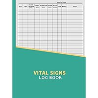 Vital Signs Log Book: Personal Medical Health Record Notepad/Notebook to Help Monitor Blood Sugar/Pressure, Heart Pulse/Breathing/Respiratory Rate, ... Temperature and Weight - Hardback/Hardcover Vital Signs Log Book: Personal Medical Health Record Notepad/Notebook to Help Monitor Blood Sugar/Pressure, Heart Pulse/Breathing/Respiratory Rate, ... Temperature and Weight - Hardback/Hardcover Hardcover Paperback