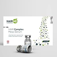 Clinical Hair Complex Meso Serum Hair Growth Serum – 10Pcs 6ml Vials Scalp Treatment Ideal for Hair Transplant, Home Application – Activates Hair Follicles – Promotes New Hair Growth