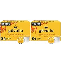 Gevalia Signature Blend Mild Light Roast K-Cup Coffee Pods (84 ct Box) (Pack of 2)