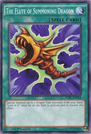 YU-GI-OH! - The Flute of Summoning Dragon (DPBC-EN018) - Duelist Pack 16: Battle City - 1st Edition - Common