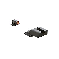 AMERIGLO Protector Tritium Green Front/Rear Square Notch Sight Set Compatible with Glock Gen 1-4 9mm/.40/.380, Gen 5 10mm/.45
