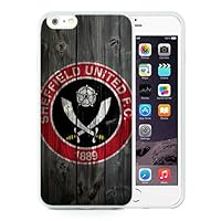 Iphone 6 Plus TPU Case,Sheffield United Fc Wood White Shell Case for Iphone 6S Plus 5.5 Inches
