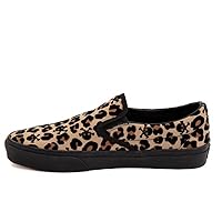 Vans Unisex Classic Slip On Canvas Skate Shoe - Leopard/Skulls/Black