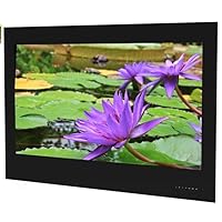 AVEL 43-Inch 4K LED Bathroom TV IP65 Waterproof Smart TV – Android OS, WI-FI, HDMI, YouTube/Netflix Compatibility (AVS430SM) (Black Frame)