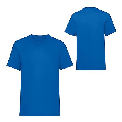Mens T-Shirts Soft Cotton with Moisture Wicking Technology Round Neck Unisex Cotton Short Sleeves T-Shirt