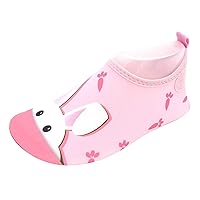 Metallic Running Shoes Children Thin and Breathable Swimming Shoes Water Park Cartoon Rubber Soled 1 Year Old Girl Shoes