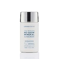 Total Protection No-Show Mineral Sunscreen SPF 50, 1.7oz, 100% Invisible all-mineral sunscreen for all skin tones & types