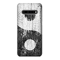 R2489 Yin Yang Wood Graphic Printed Case Cover for LG V60 ThinQ 5G