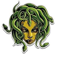 Medusa Snakes Mythical Creature - Vinyl Sticker Waterproof Decal