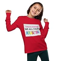We All Count Youth Long Sleeve Tee