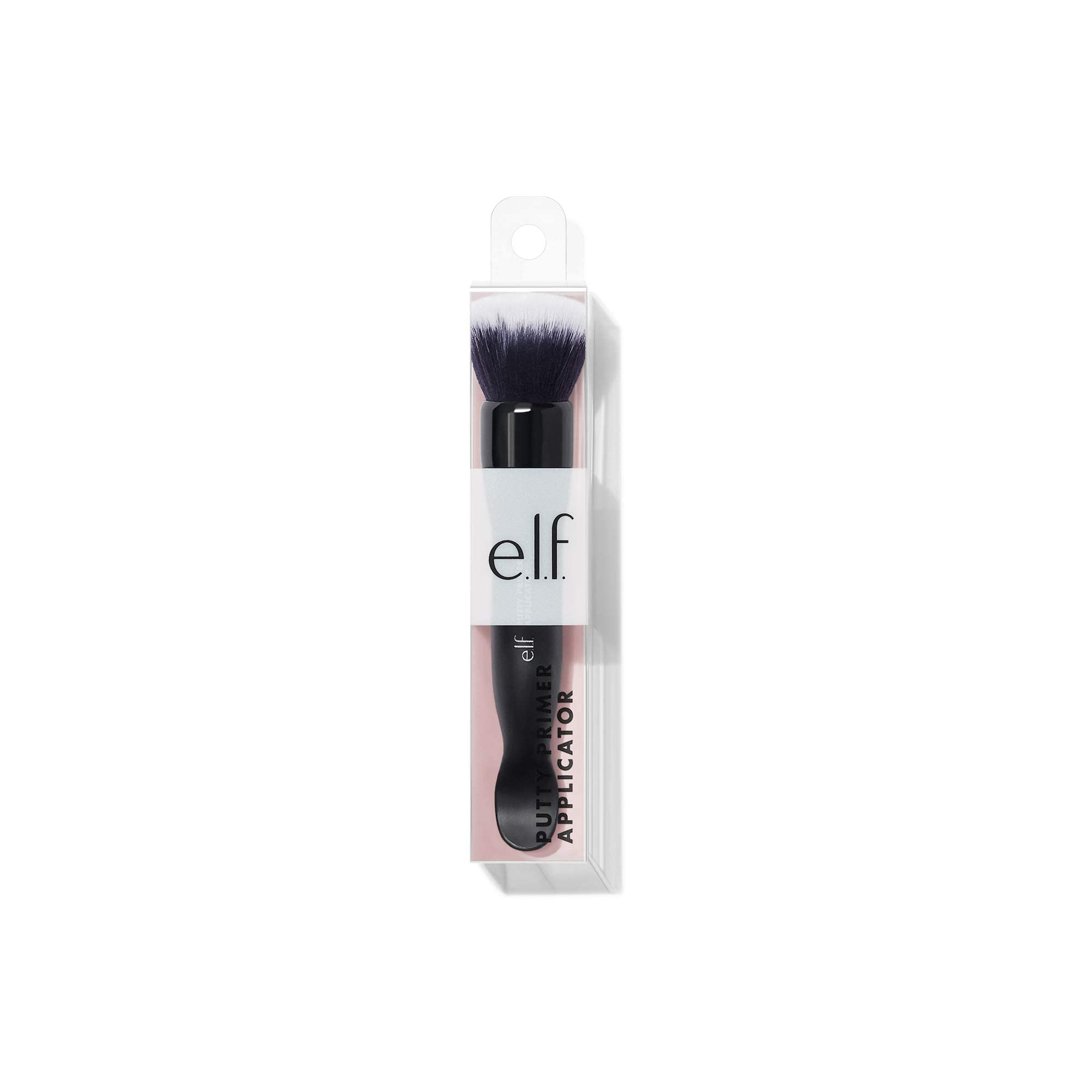 e.l.f. Putty Primer Brush and Applicator, Dual-Ended Makeup Tool & Face Brush, Scoop & Blend for Flawless Sanitary Application