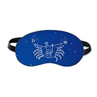 Star Universe Cancer Constellation Sleep Eye Shield Soft Night Blindfold Shade Cover