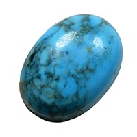 16X12-18X13 MM Natural Turquoise Stone Cabochon Oval Loose Gemstone for Jewelry Making