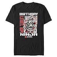 Fifth Sun Lego Ninjago Birthday Ninja Young Men's Short Sleeve Tee Shirt