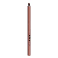 NYX PROFESSIONAL MAKEUP Line Loud Lip Liner, Longwear and Pigmented Lip Pencil with Jojoba Oil & Vitamin E - Ambition Statement (Warm Peach Brown)