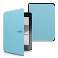 New Smart Cover for Amazon Kindle Paperwhite Signature Edition 11Th Gen 6.8Inch 2021 Kindlepu Leather Case Cover Kindle5,Blue