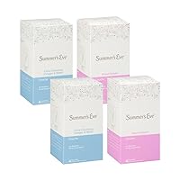 Summer's Eve Feminine Cleansing Douche, Variety Pack, Island Splash (4ct), Extra Cleansing Vinegar and Water (4ct) (2 of each)