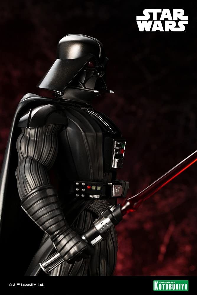Kotobukiya Star Wars: A New Hope: Darth Vader The Ultimate Evil ARTFX Artist Series Statue,Multicolor