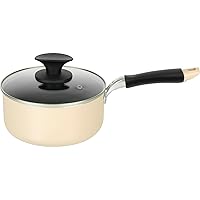 Wahei Freiz RB-2697 Single-Handled Pot, 7.1 inches (18 cm), Lid Included, Compatible with Induction and Gas Stoves, Fluorine Resin Treatment