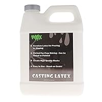 Casting Latex 32 Fl Oz - Premium Latex for Prop Making, Easy Mold Making, Pouring, and Brushing on Coats!