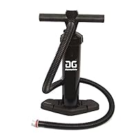 AQUAGLIDE Universal Hand Pump for Inflatable Kayaks Single and Double Action High Pressure 10 PSI Pump Built in Gauge