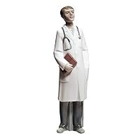 NAO Doctor - Male. Porcelain Doctor Figure.