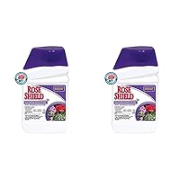 Rose Shield Spray, 16 oz Concentrate, Insect and Disease Protection for Roses, Flowers and Ornamentals (Pack of 2)