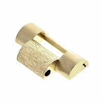 Ewatchparts 16MM 18K PRESIDENT WATCH BAND LINK COMPATIBLE WITH 36MM DAY DATE PRESIDENT BARK FINISH 18078