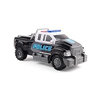 Rescue Force 12 Police Pickup Truck Toy with Realistic Lights & Sounds, Durable Construction and Batteries Included, Ages 3+