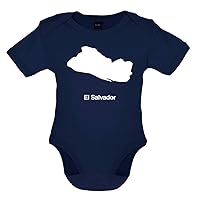 El Salvador Silhouette - Organic Babygrow/Body suit