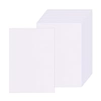50 Sheets White Cardstock Thick Paper 4 x 6, 250gsm/92lb Blank Heavy Cards Stock for Invitations, Printing, Postcards, Thankyou Cards, Index Cards, DIY Cards (White, 4 x 6 inch)