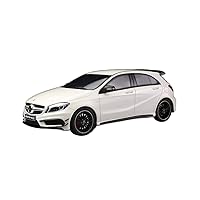 Scale Car Models 1 18 for Mercedes-Benz GLA White Alloy Die Casting Static Model Car Collection Display Men Fashion Gift Pre-Built Model Vehicles