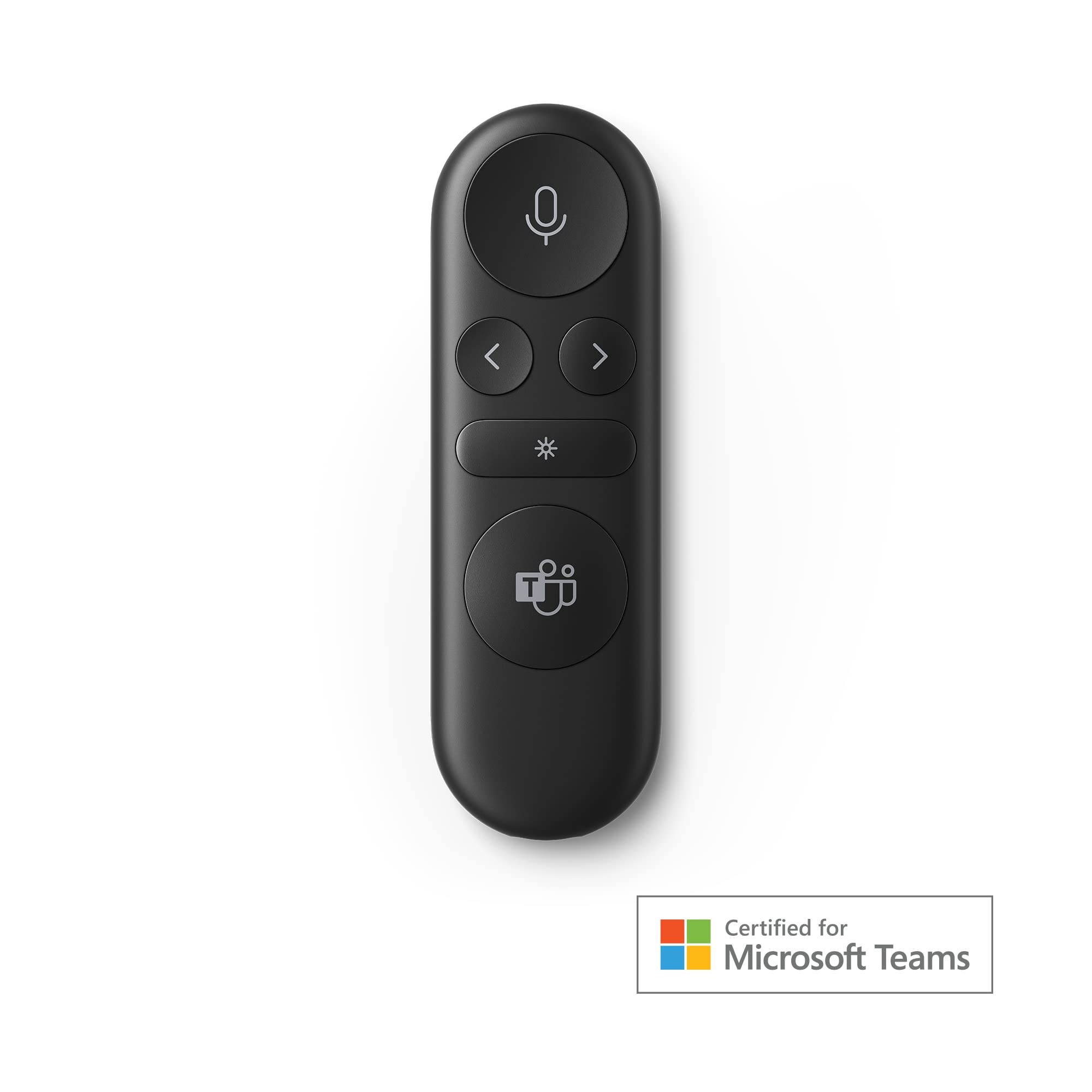 Microsoft Presenter+ (2022), Wireless and Bluetooth Presentation Clicker for PowerPoint, Advanced Built-in Features, Black Color