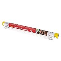 REPTI ZOO T8 Reptile Sun UVB Terrarium Desert Reptile 18 inch UVB Bulb Fluorescent Lamp Tube T8 15 Watt Habitat Lighting