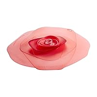 Charles Viancin - Rose Silicone Lid for Food Storage and Cooking - 11''/28cm - Airtight Seal on Any Smooth Rim Surface - BPA-Free - Oven, Microwave, Freezer, Stovetop and Dishwasher Safe - Candy Pink