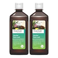 Mukti Gold Natural Herbal Shampoo Combo (500 ml) - Pack of 2