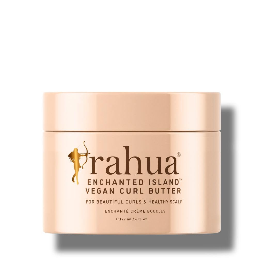 Rahua Enchanted Island Vegan Curl Butter 6 Fl Oz, For Curly Hair, Organic Ingredients for Beautiful Curls and Helthy Scalp