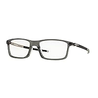 Oakley Men's Ox8050 Pitchman Rectangular Prescription Eyeglass Frames