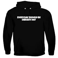 Everyday Should Be Library Day - Men's Soft & Comfortable Pullover Hoodie