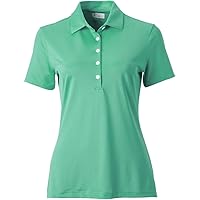 Greg Norman Gn Collection Women's Freedom Pique Golf Polo Teal Xs