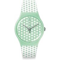 Swatch SUOG108 Unisex Adult Analogue Quartz Watch with Silicone Strap, Bracelet