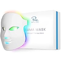 Pure Daily Care Luma Mask LED Skincare Device for the Face | 7 Advanced Color Modes | 5 Light Intensity Levels | All Skin Types