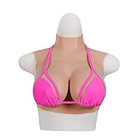 Silicone Breast Silicone Filled B Cup Realistic Breast Enhancer Prosthesis Breasts Realistic Breastplate Silicone Filling for Prosthesis Enhancer Drag Queen 1 Asian Yellow