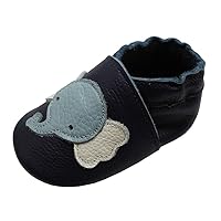 YIHAKIDS Baby Leather Shoes First Walking Moccasins Infants Toddler Soft Sole Cute Boys Girls Crawling Slippers