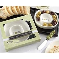 Olive You Olive Tray and Spreader [Set of 12]