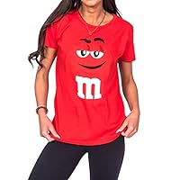 M&M's Chocolate Candy Character Face Women's T-Shirt