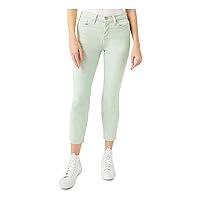 7 For All Mankind Womens Stretch Zippered Pocketed Skinny Jeans